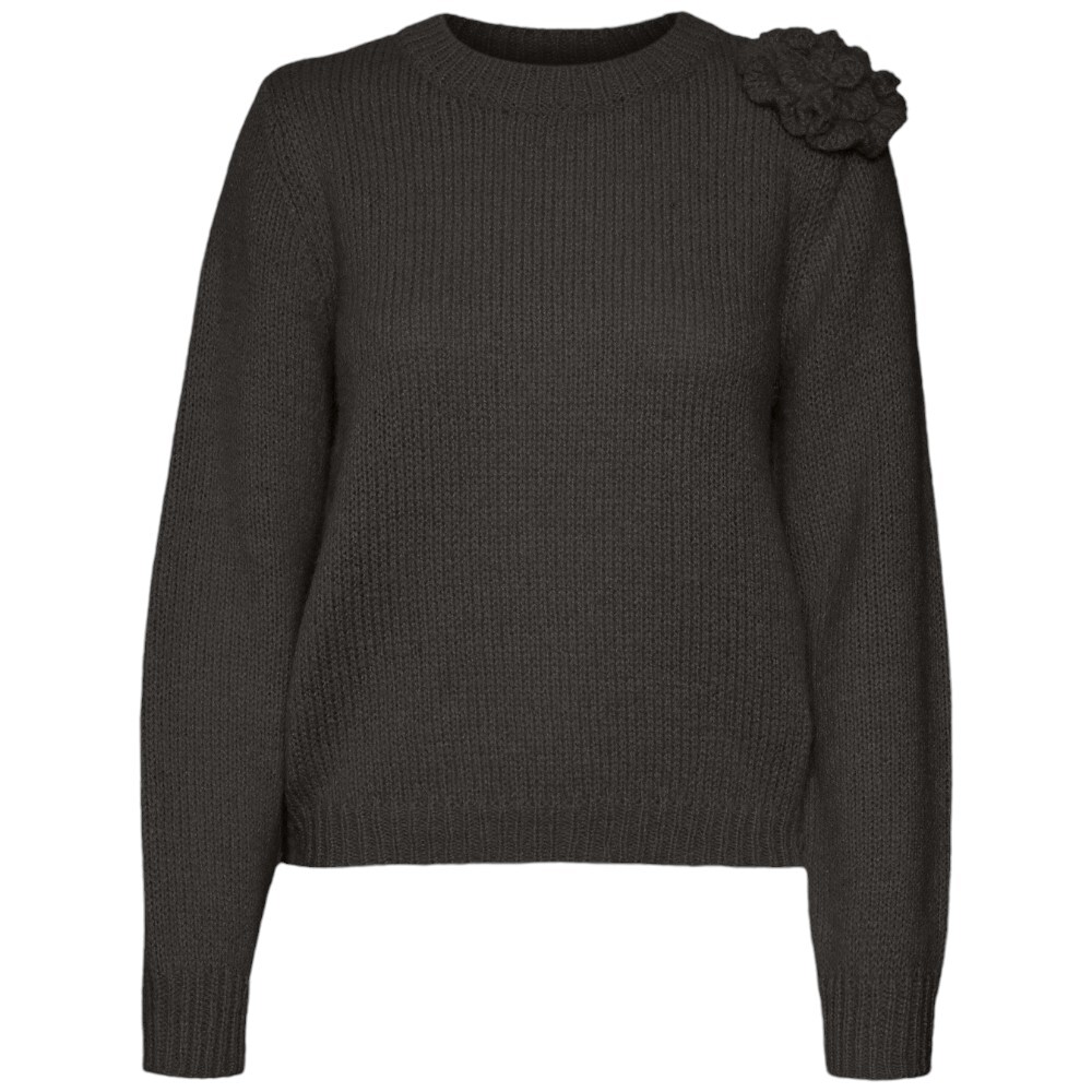 Пуловер Vero Moda от marrone, maglione con dettaglio fiore Adia 10314235