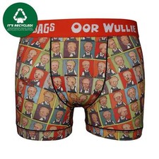 Bawbags Cool De Sacs Oor Wullie Feelin's Technical Boxer Shorts