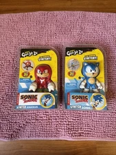 Sonic And Knuckles Goo Jit Zu 2pc