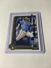 2025 Topps Series 1 #16 Carlos Rodriguez, Milwaukee Brewers RC