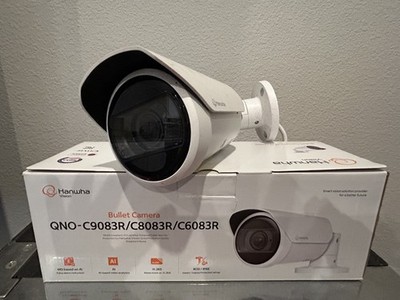 Wisenet Hanwa Vision QNO-C8083R Security Camera OPEN BOX - Ships free to USA