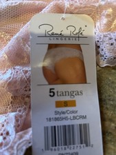 Rene Rofe Women  s Size Small Lace Panties -5 Pack