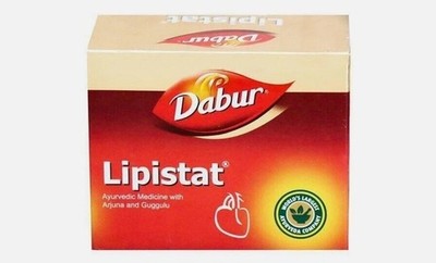 Dabur Lipistat Capsules (50caps) Cholesterol Reduction Herbal Ayurvedic