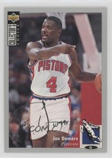 1994-95 Upper Deck Collector's Choice Silver Foil Signature Joe Dumars HOF 02uk
