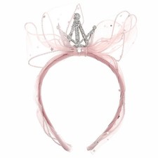 Headband with Bow Baby Girl Headbands Crowns for Girls Princess Little