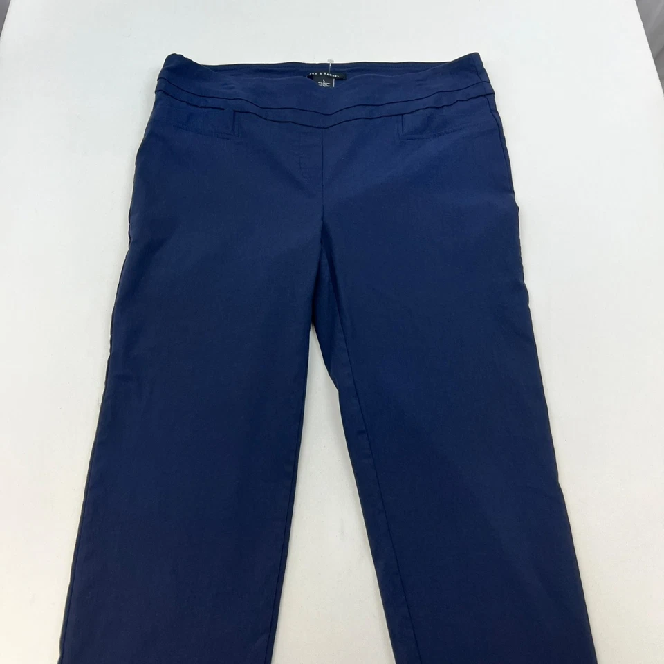 Zac & Rachel Womens Dress Pants Pull On Navy Size Large - Image 2 of 4