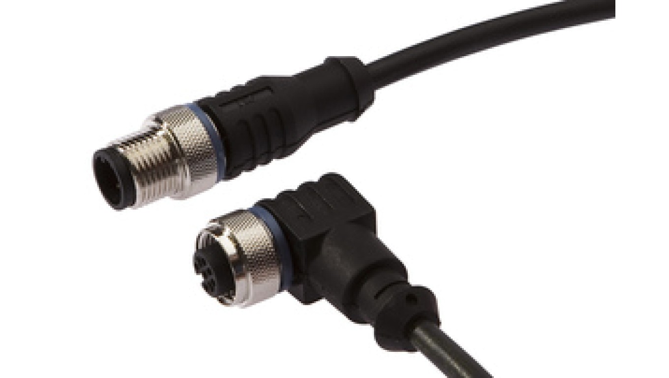 Cable Connector M12 Female 4-PIN Square M12 Male VK030F21