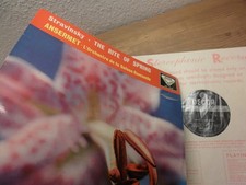 Stravinsky - ERNEST ANSERMET Rite of Spring Orig Decca SXL 2042 UK 1959 LP