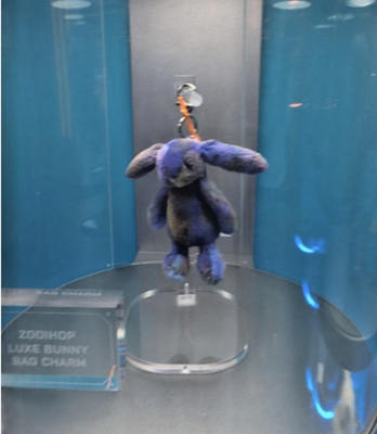 Jellycat SPACE 2025 Korea Zodihop Luxe Bunny Bag Charm Exclusive