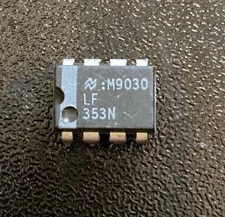 10 PCS LF353N Wide Bandwidth Dual JFET Input Operational Amplifier