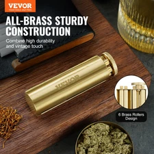 Cigarette Rolling Machine, Solid Brass Cigarette Roller, Birthday