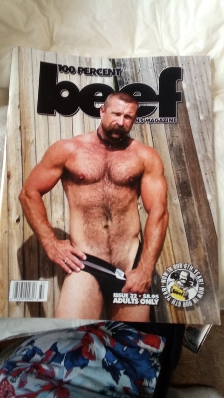 100 Percent Beef The Mans Magazine 2 Issues #32 And #33 Gay Related Material