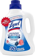 Lysol Laundry Sanitizer Additive, Bacteria-Causing Laundry Odor Eliminator 90oz 0.20 per gallon