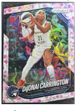 2025 WNBA Prizm Cherry Blossom 🌸 DiJONAI CARRINGTON #9 LYNX 🔥 SSP 19/20 FOTL