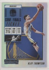 2018-19 Panini Contenders Conference Finals Ticket 90/135 Klay Thompson #96 s3g