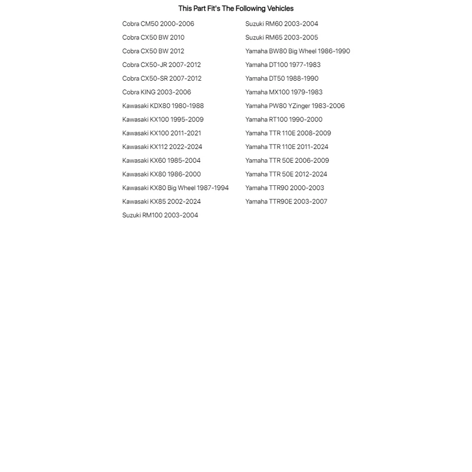 Piñón delantero de acero Vortex 420 14 dientes para Yamaha DT100 1977-1983 Foto 3 de 3