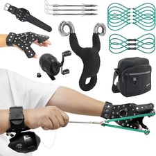 Fishing Slingshot Kit with Reel Bowfishing Slingshot with Rubber Bands and Sling