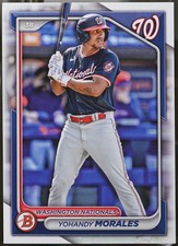 2024 Bowman Draft #BD-120 Yohandy Morales Baseball NM
