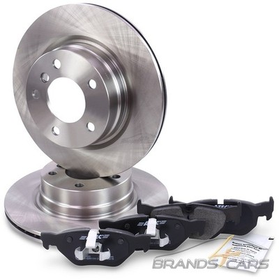 ATEC BREMSSCHEIBE BELÜFTET Ø300 + BREMSBELÄGE HINTEN FÜR BMW 1-ER E81 E87 3-ER