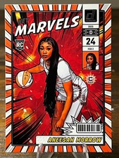 2025 Panini Donruss WNBA #25 Aneesah Morrow Net Marvels [RC] Connecticut Sun
