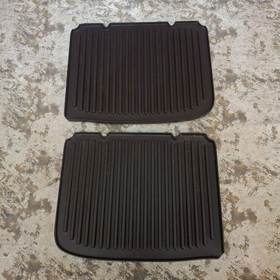 DeLonghi Electric Grill Grilling Plates Replacement 218 Upper 219 Lower LW503D