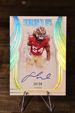 2025 Panini Flawless Honored Ink Fred Warner 49ers Autograph /20