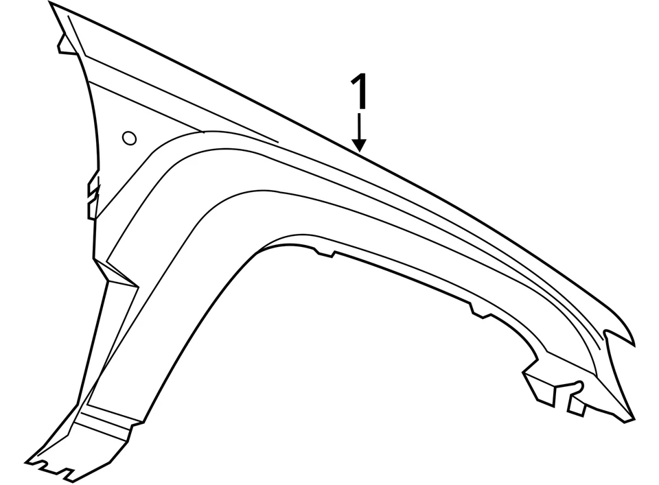 Jeep Grand Cherokee 2005-2010 guardabarros de conductor UIJGT Foto 3 de 3
