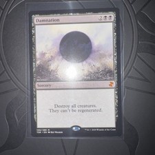 Damnation MTG Time Spiral Remastered : Mythic Rare Magic The Gathering TCG  Card