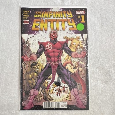 Marvel The Infinity Entity #1 (2016) Avengers Hulk Thor Iron Man Jim Starlin