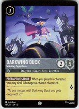 Darkwing Duck Shadowy Superhero 187/204 Attack of the Vine Disney Lorcana