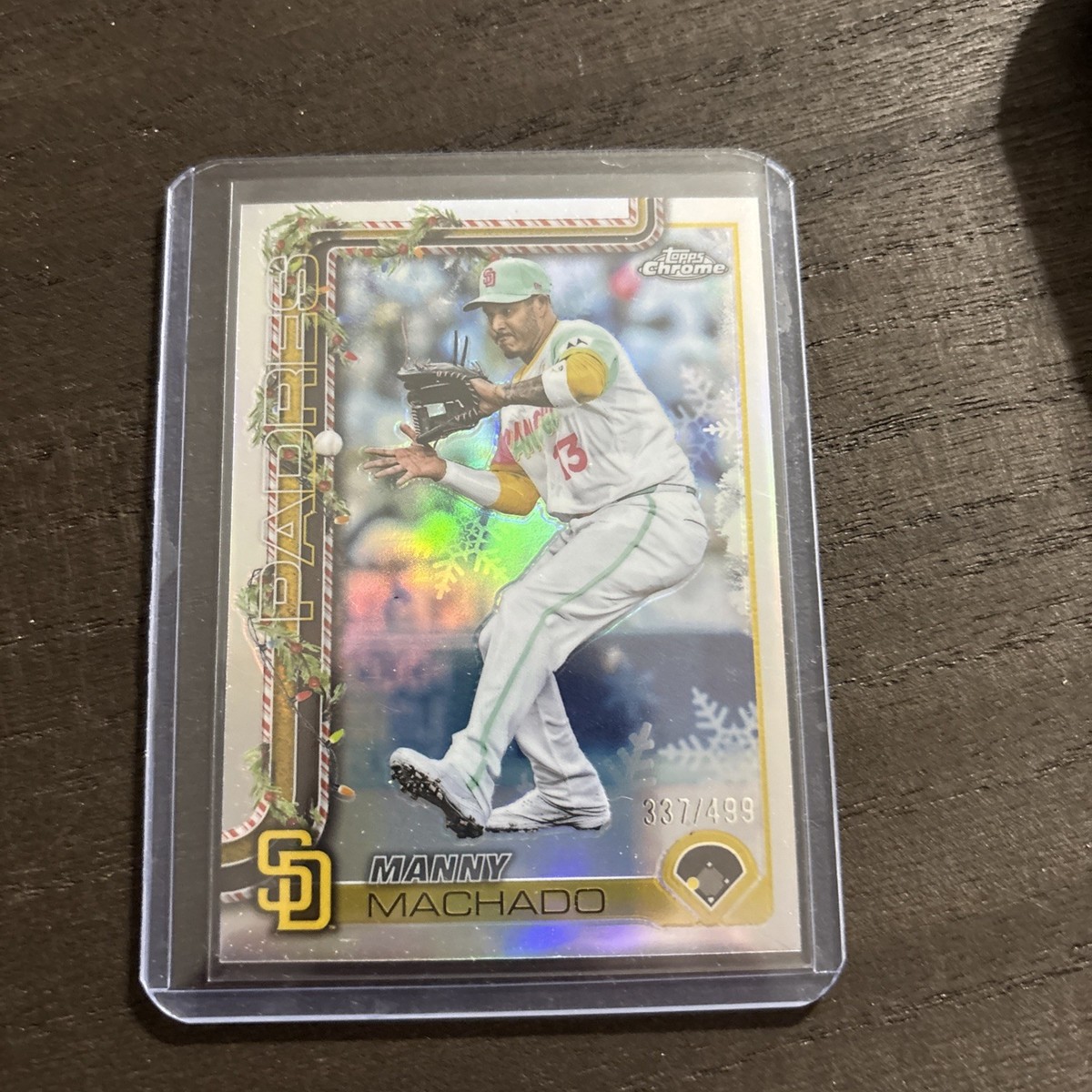 2025 Topps Holiday Chrome Manny Machado Silver /499 | eBay