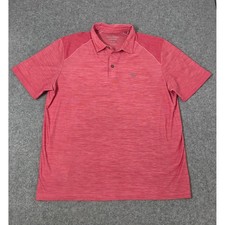Tommy Bahama Performance Golf Island Zone Shirt Mens XL Pink Athletic Vacation
