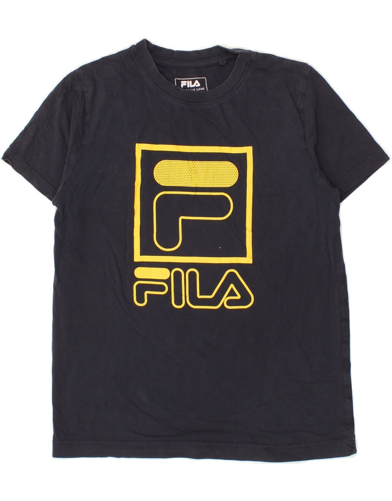 FILA Maglietta Uomo Grafica Top XS Blu Navy CI14
