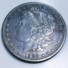 1888-S Morgan Silver Dollar Beautiful High Grade Coin Rare Date