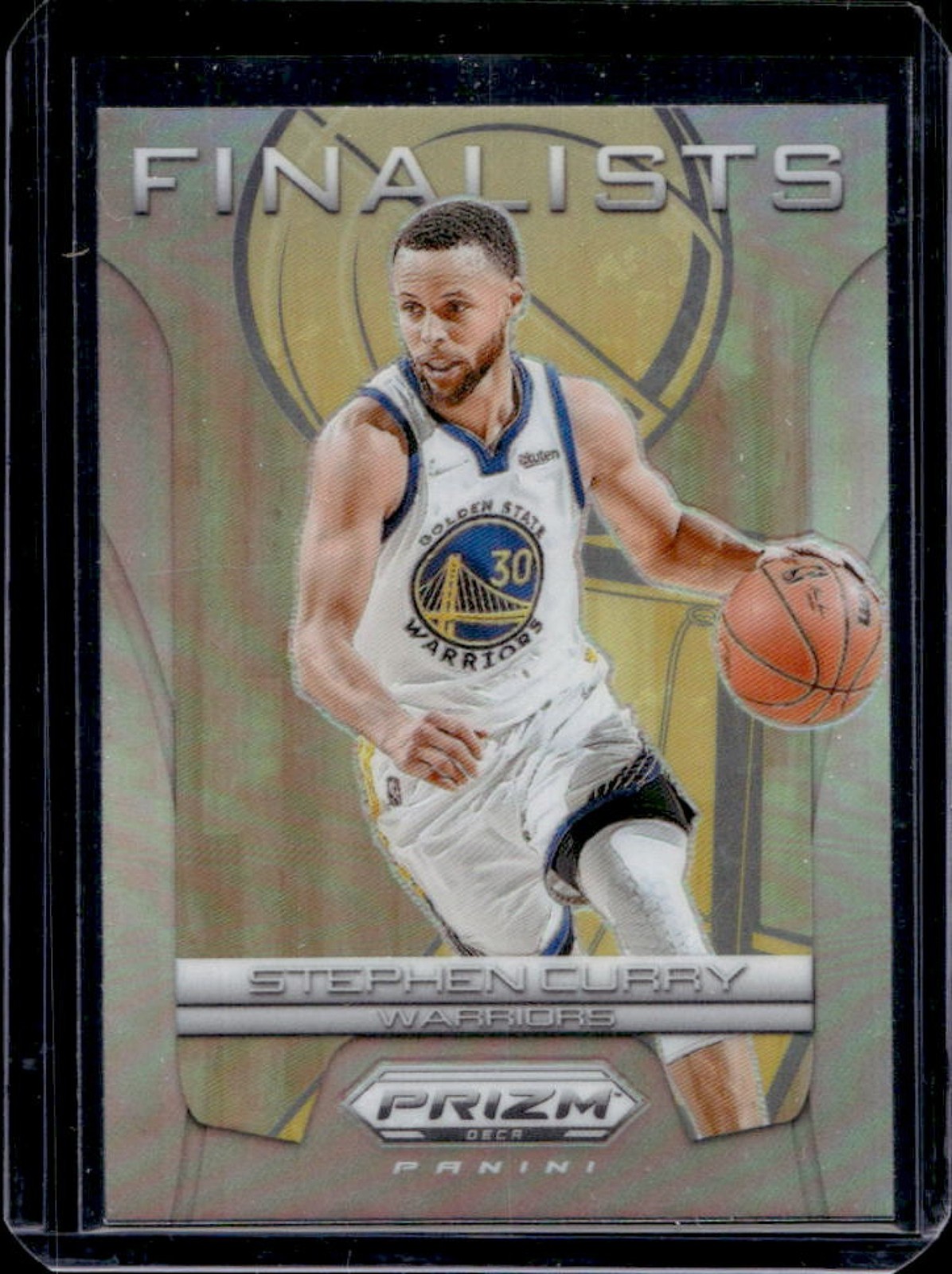 2023-24 Prizm Deca Stephen Curry Finalists Silver #11 Warriors