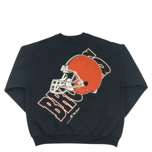 Vintage 90s The Game Cleveland Browns NFL Sweatshirt Mens Size XXL USA RARE - Picture 3 of 6