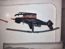 two GI Joe Cobra FANG Helicopter 1983 Hasbro Incomplete Missiles Parts