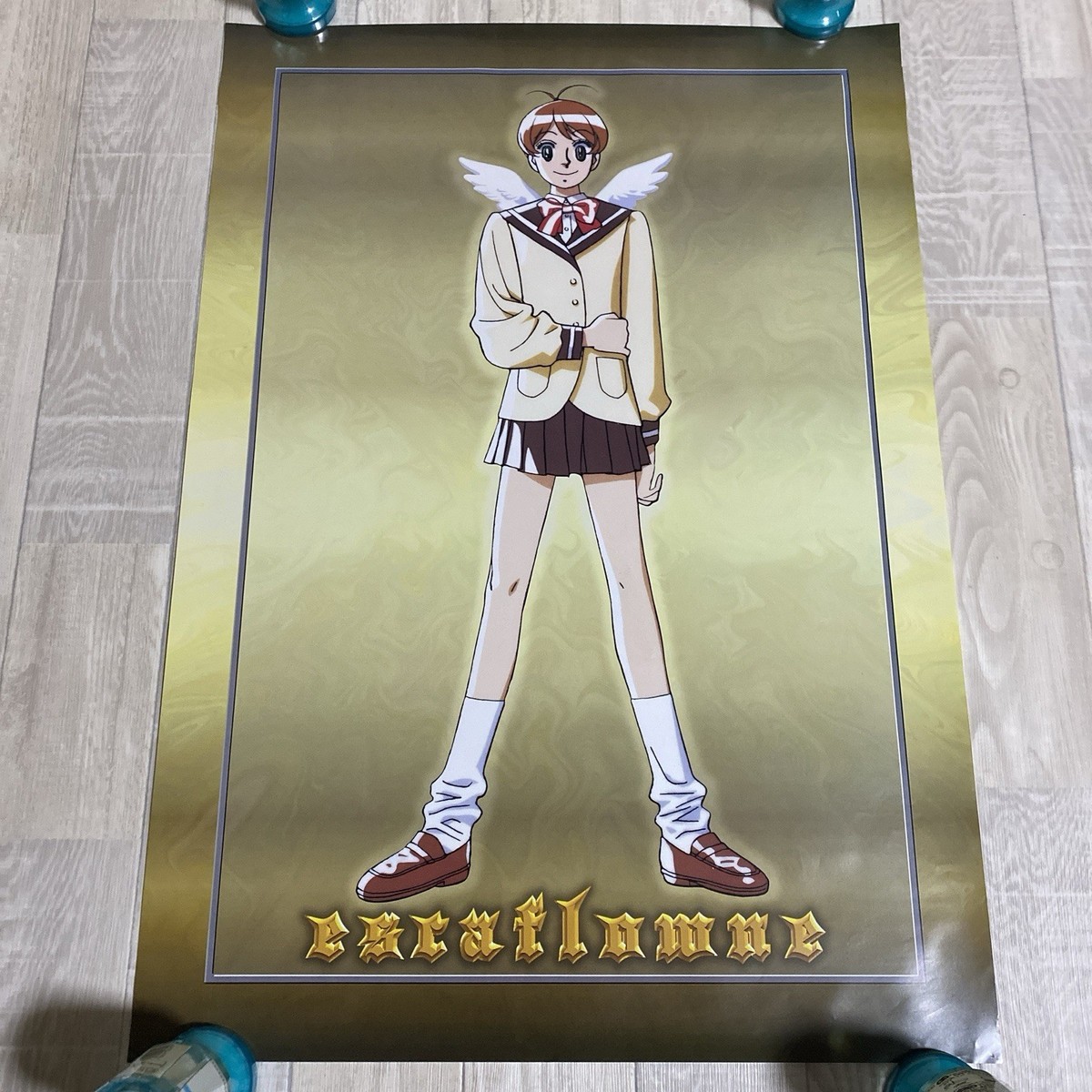 Escaflowne Hitomi Kanzaki Poster B2 Sunrise #614 | eBay