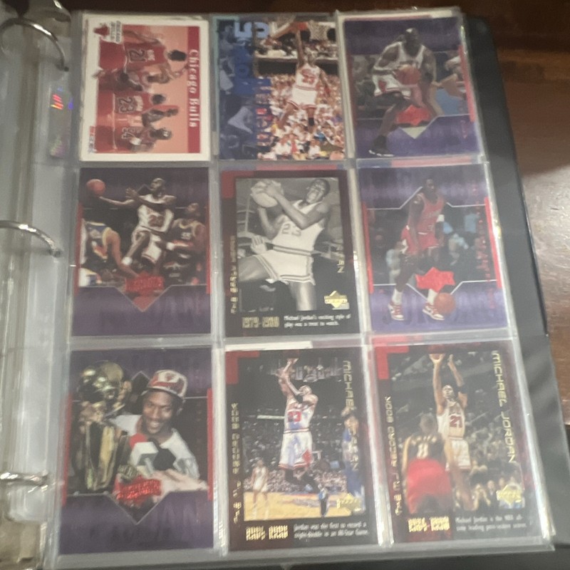 Upper Deck NBA Basketball Card Lot (54) 1996-97 Michael Jordan Chicago Bulls