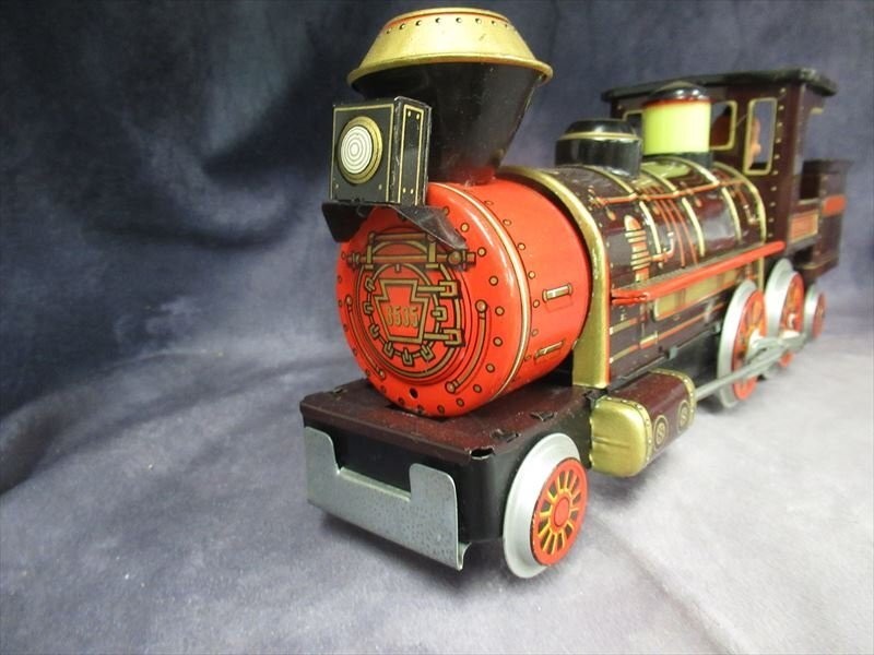 Vintage Masudaya Tin Toy Locomotive Train Japan Modern Toys Soft
