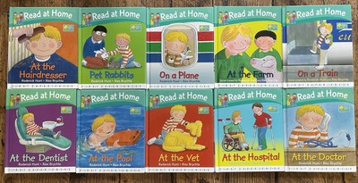 Set aus 10 Hardcover First Experiences Oxford Lesebaum Büchern - Level 4