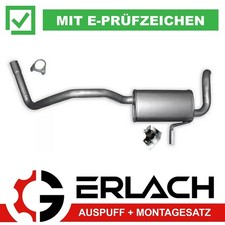 Endschalldämpfer für Renault Scenic Grand Scenic Megane 1.4 TCE 9412