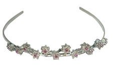 2.70ct Natürlich Rund Diamant 14k Echt Weißgold Rubin Hochzeit Krone Tiara