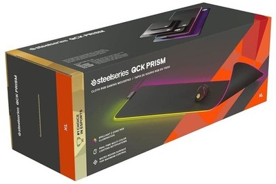 SteelSeries QCK Prism XL Beleuchtetes Gaming-Mauspad