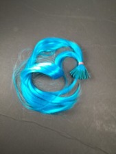 Nylon Doll Hair For Rerooting Blue
