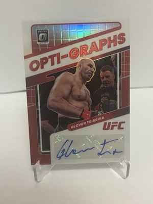 2022 Panini Donruss Optic - Glover Teixeira Opti-Graphs Red Auto /49 #OG-GTX