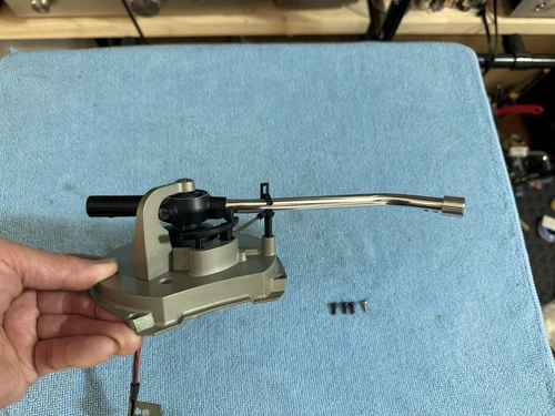 Technics SL-1700 Vintage Turntable parts original Tone arm working Tested Japan