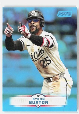 2025 Stadium Club #153 Byron Buxton Light Blue Foil