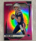 2024 Panini Prizm - Rookies Drake Maye #329 Pink Prizm (RC)