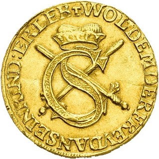 Künker: Sachsen Johann Georg I. 1 Dukat 1616. Sophiendukat spätere Prägung